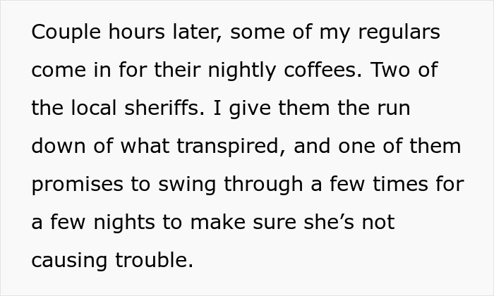 Cashier Is Friendly With Sheriffs That Come Regularly, Gets To Witness Karen Customer’s Arrest