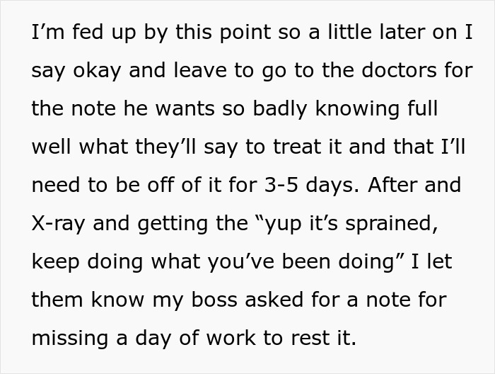 One Sick Day Turns Into Whole Week Off For Employee Who Maliciously Complied With Boss's Request