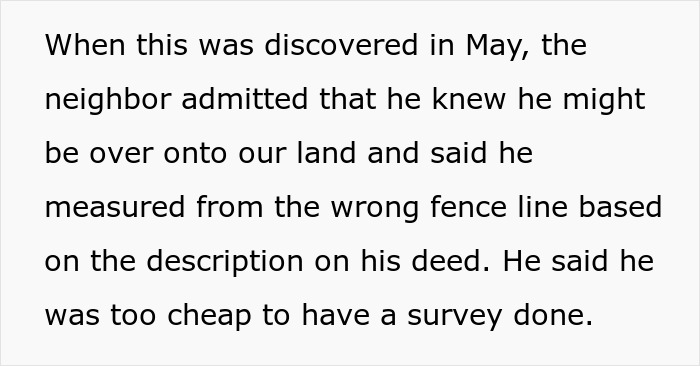 Guy Turns To Web For Legal Advice After 100% Of Neighbor’s House Is Built On His Property