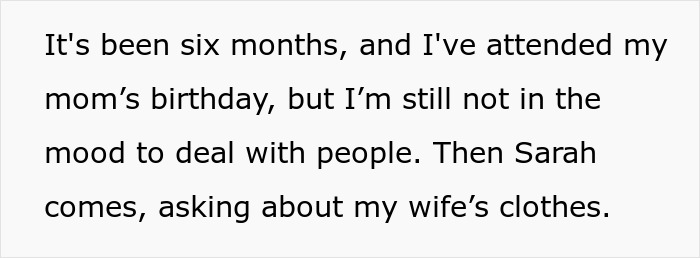 Guy Shocked At Sisters Audacity After His Wife Dies: "She Is A Selfish Cow"