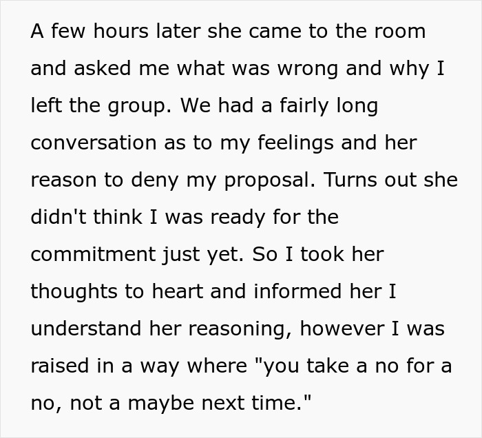 39YO Woman Keeps Saying No To BF’s Marriage Proposals, He Decides There Won’t Be A Third Time