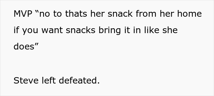 Woman Tired Of Office Food Thieves Locks Her Snacks Up, Gets Confronted By One Of Them