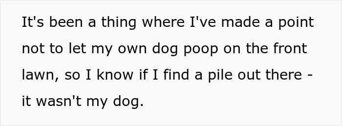 Woman Enjoys Neighbor’s Cursing Tirade As They Find Dog Poop That Once Was In The Yard Next Door