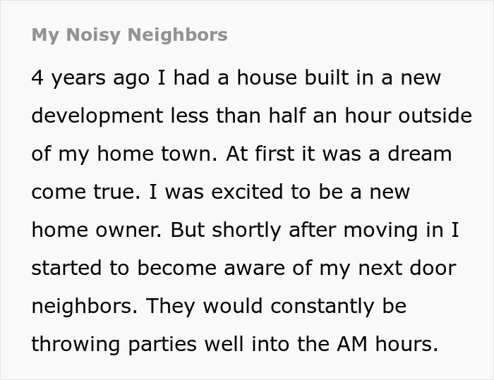 Neighbors Don't Care About Complaints, Regret It After They're Still Suffering 4 Years Later