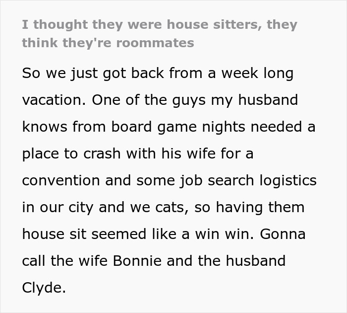 "Get Them Out Of Our House": Couple Is Confused After Friends Stay At Their House Way Longer