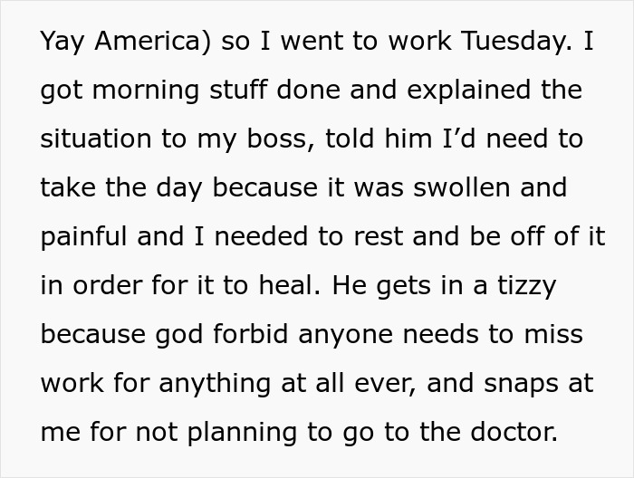 One Sick Day Turns Into Whole Week Off For Employee Who Maliciously Complied With Boss's Request