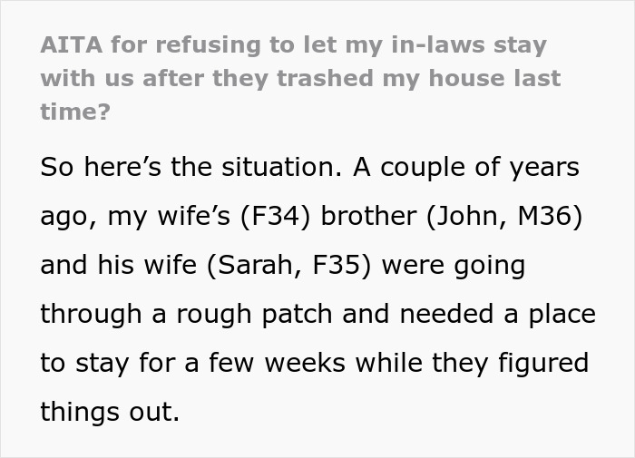 In-Laws Trash Family's Home, Are Shocked They Are No Longer Welcome: "Family Comes First"