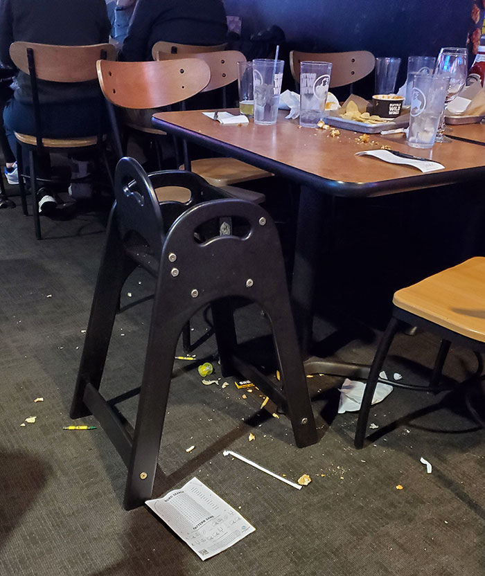 Leaving Your Table Like This