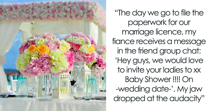 “My Jaw Dropped”: Newlyweds Stunned To See Baby Shower Invitation On Their Wedding Day