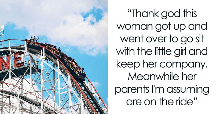 Netizens Left Speechless As Woman Watches Over 5YO Left Alone By Parents Going On Carnival Ride