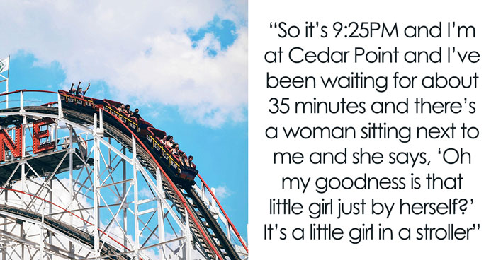 Parents Mindlessly Abandon 5YO To Go On Carnival Ride, Upstanding Stranger Goes To Protect Her