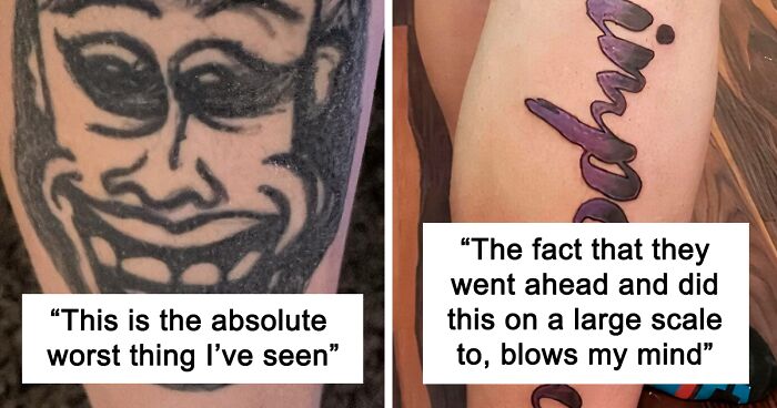 94 Times People Came Across A Horrible Tattoo That Had To Be Shamed (New Pics)