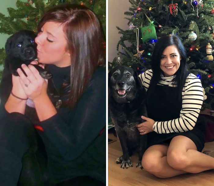 Our 1st Christmas Together And Our 12th Christmas Together