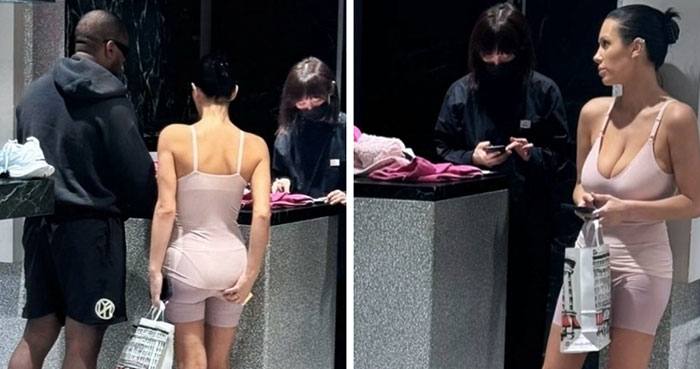 Bianca Censori Spotted Buying Clothes In Tokyo In A Sheer Skintight Outfit