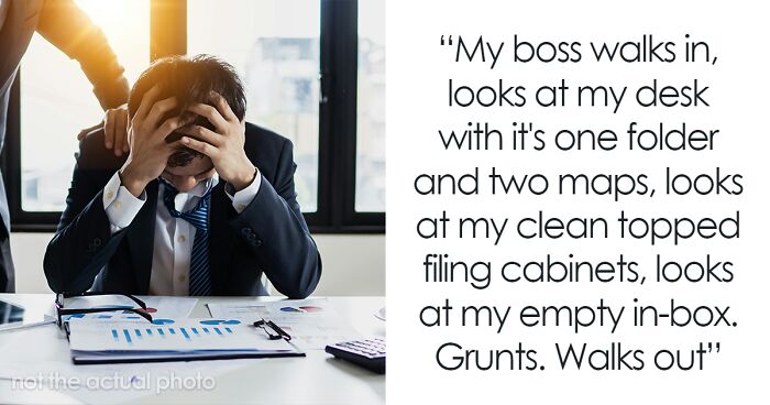 Boss Dumps Work On Efficient Employee, Gets Fooled Into Thinking He’s Very Busy