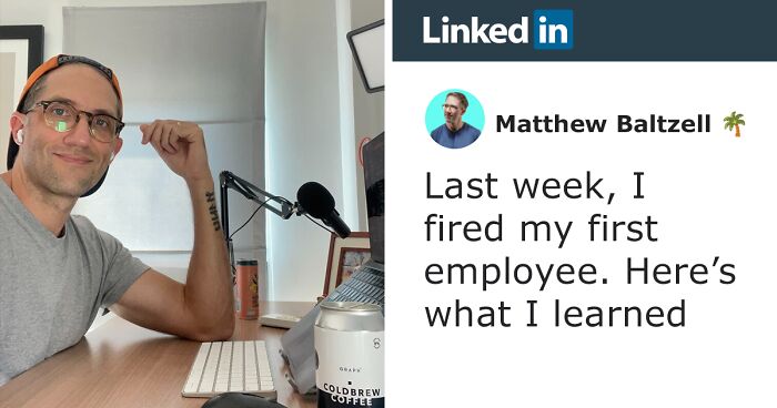 Boss Brags About Lessons Learned After Firing Worker On LinkedIn, People Online Are Not Having It