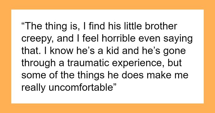 GF Alarmed By BF's 11YO Brother's Creepy Behavior But She's Dismissed When She Confronts Him