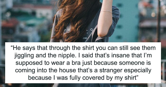 Nursing Mom Takes Heat From Husband For Not Wearing Bra When Repair Guy Came Over