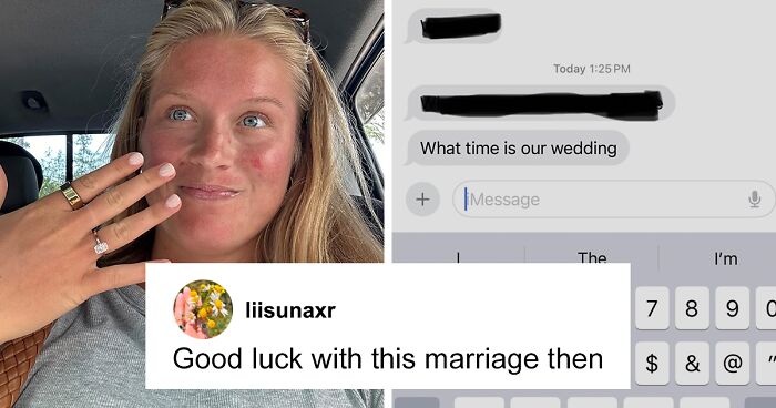 Husband-To-Be Texts Bride To Ask For The Time Of Their Wedding, Internet Tells Her To 