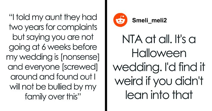 Relatives Knew In Advance About This Woman’s Halloween Wedding, Start Objecting All Of A Sudden