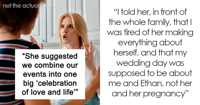 Bride Forced To Uninvite Sister From Her Wedding After She Turns It Into Her Pregnancy Celebration