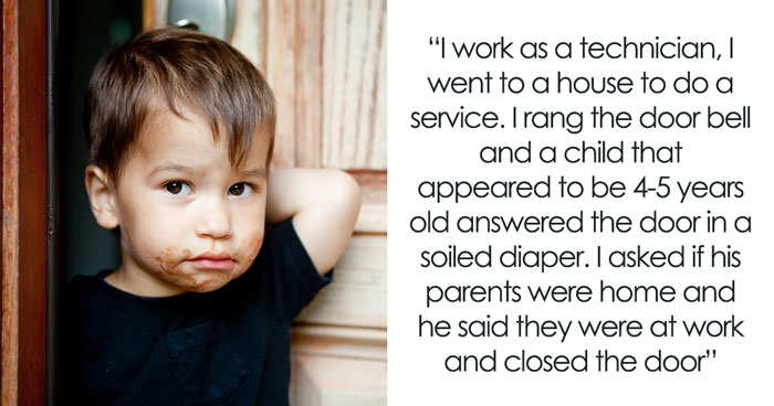 “I Saw The Cop Arrive”: Service Guy Wants To Play It Safe After 4YO Kid Answers The Door