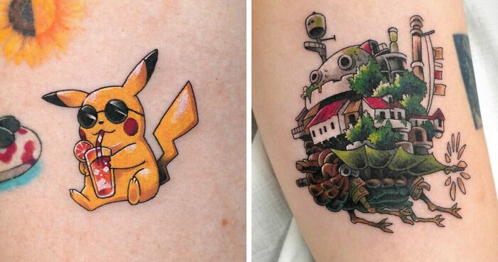 37 Colorful Tattoos Showcasing My Take On Beloved Characters