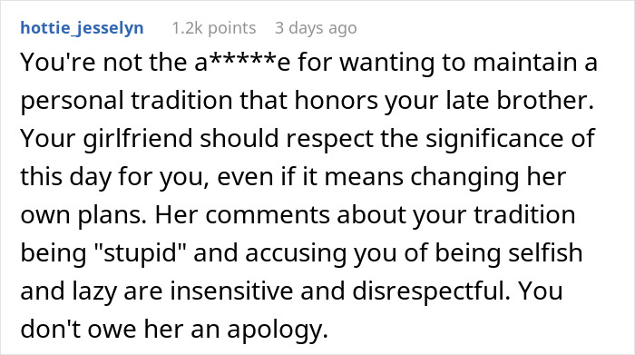 Man’s Grief Ritual Ends In A Cold Breakup After GF Is Forced To Have Lunch Date With Mom Alone