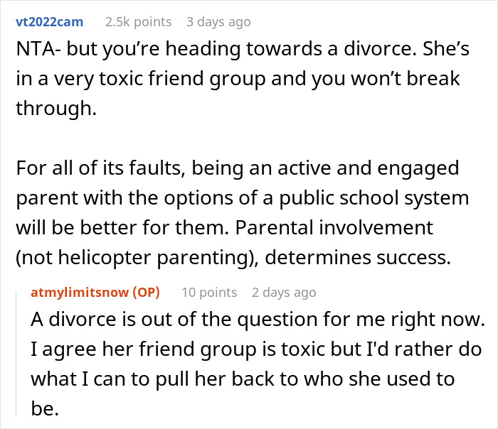 Husband Enrolls Kids In Public School After "Crunchy Mom" Fails At Homeschooling