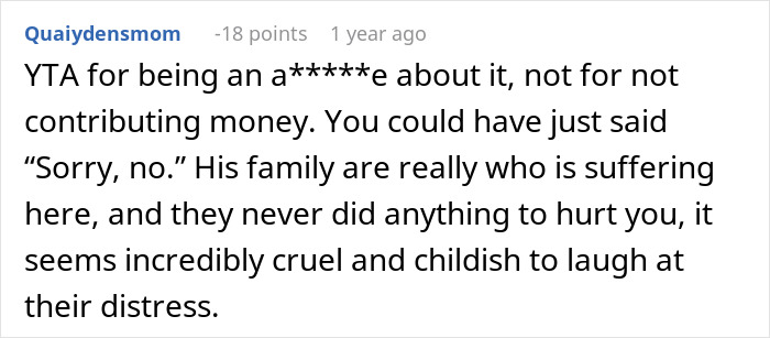 “I Kinda See It As Karma”: Man Refuses To Contribute To Former Bully’s Medical Bills