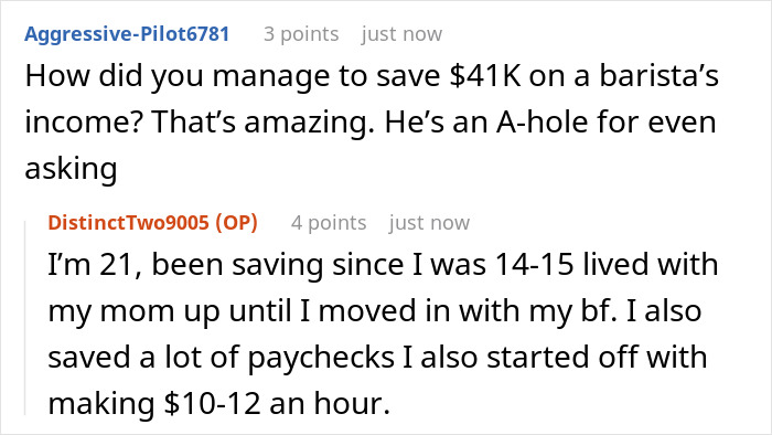 Rich BF With Doctor Parents Asks Barista GF For $16K From Her Hard-Earned Savings To Fix His Car