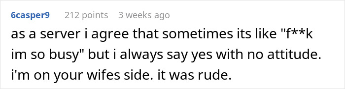 Man Calls Out Wife For Not Tipping A Server After She Denied Her Request, Gets A Reality Check