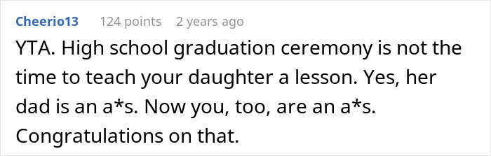 Mom Asks If She’s Wrong For Ruining Daughter’s Graduation To Teach Her A Lesson After A Betrayal