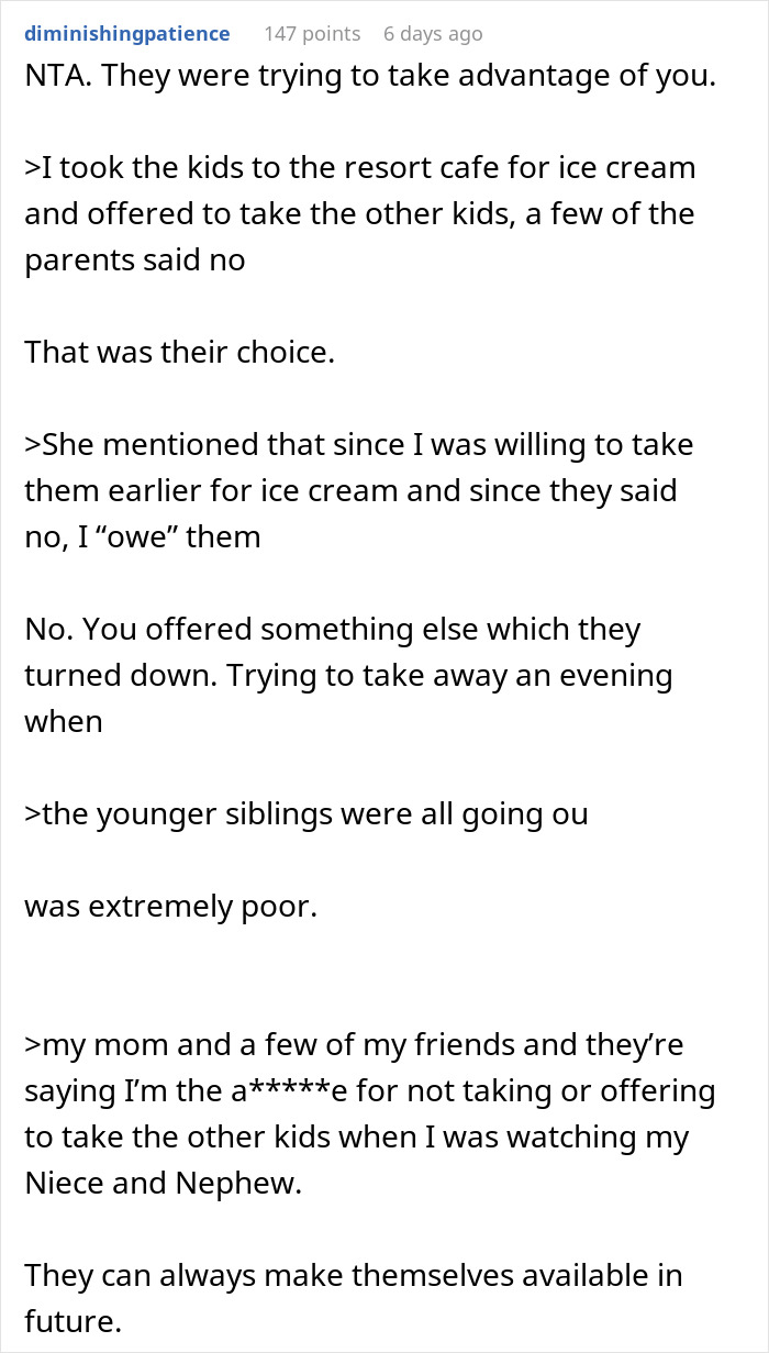 Delusional Parents Think Woman Is Their Free Babysitter On Vacation, She Crushes Their Entitlement