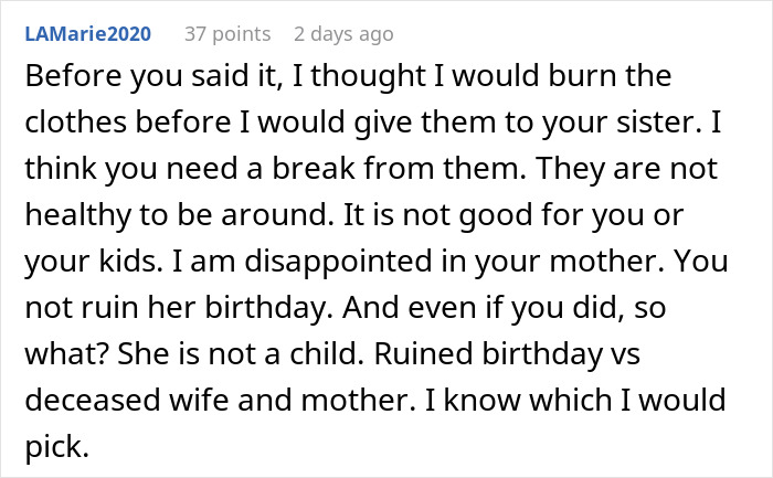 Guy Shocked At Sisters Audacity After His Wife Dies: "She Is A Selfish Cow"