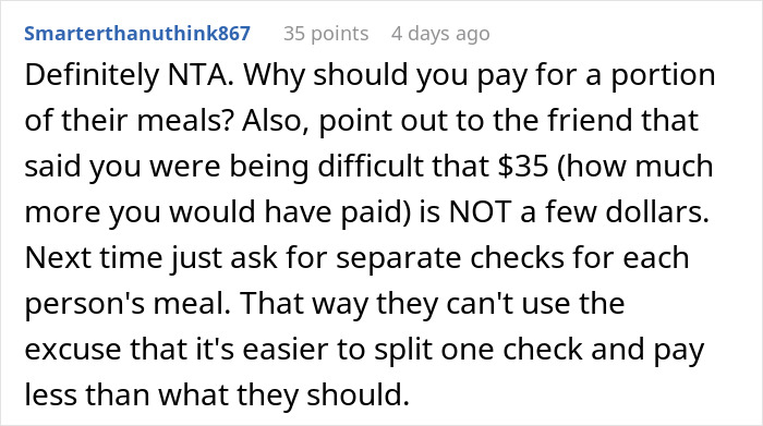 Woman Faces Backlash For Refusing To Pay For Expensive Meals She Didn’t Order