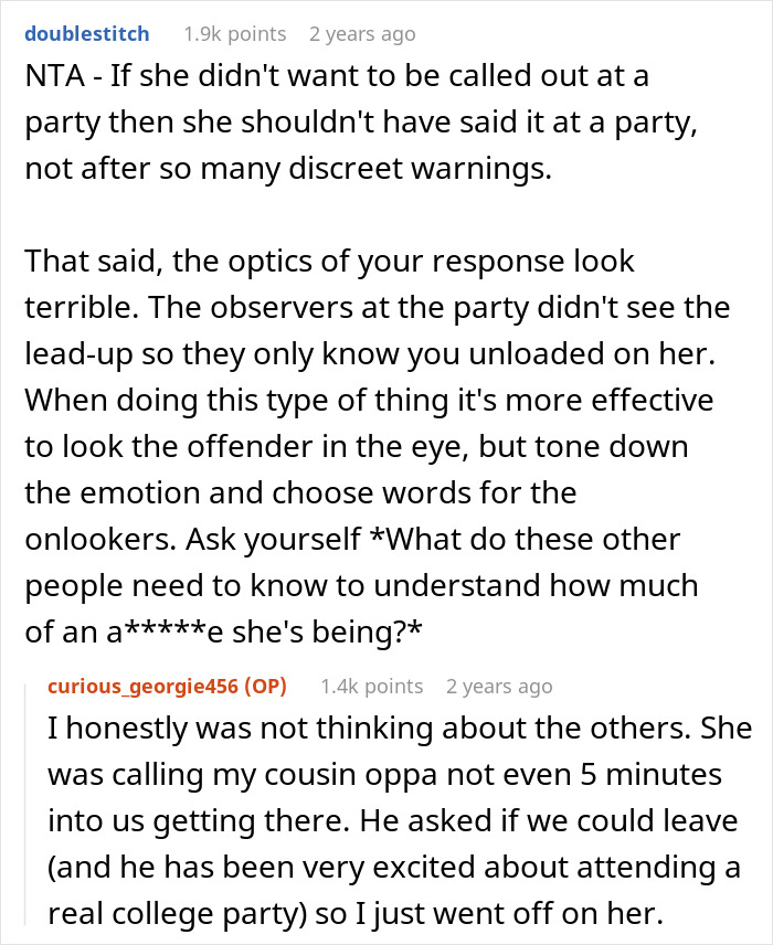 White Woman Oblivious To Korean Friend's Protests Of Not Calling Her Cousin "Oppa", Gets Shamed