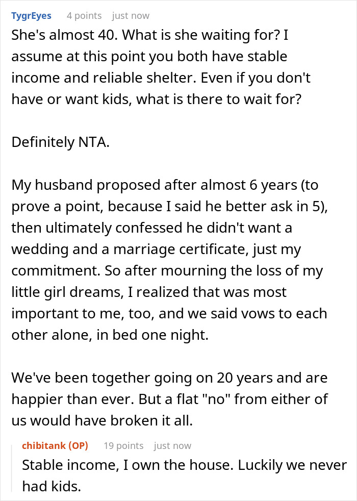 39YO Woman Keeps Saying No To BF s Marriage Proposals  He Decides There Won t Be A Third Time - 18