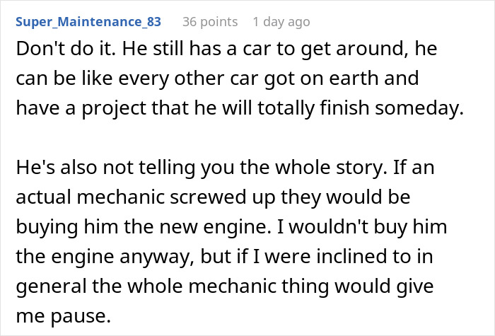 Rich BF With Doctor Parents Asks Barista GF For $16K From Her Hard-Earned Savings To Fix His Car