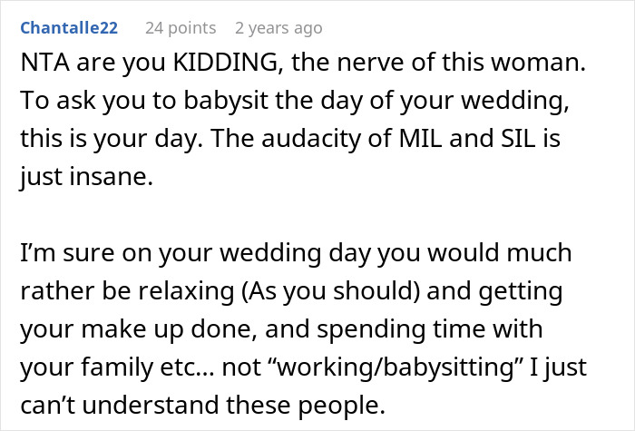 "We Are Busy Getting Married": Couple Refuses To Babysit SIL's Kids On Their Wedding Weekend