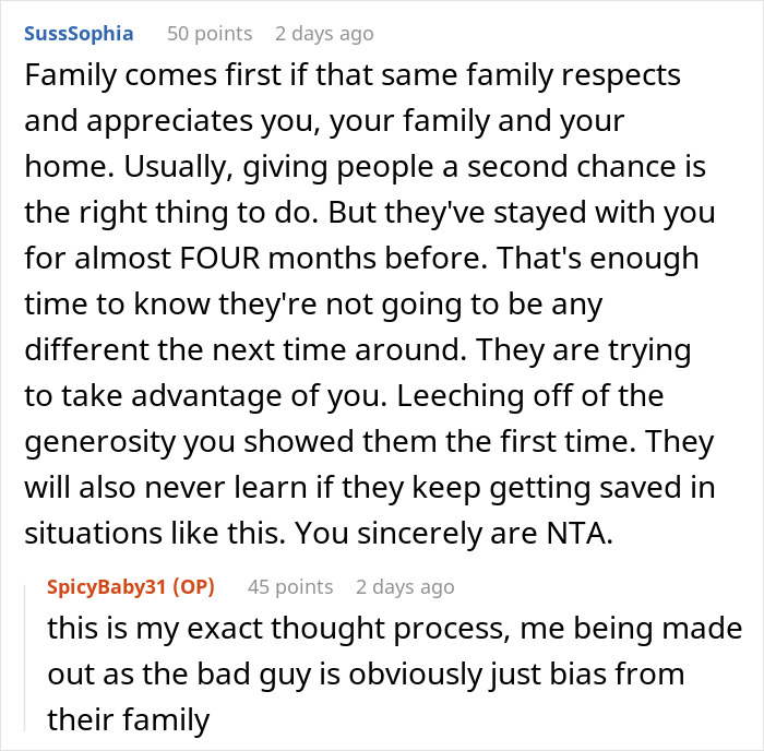 In-Laws Trash Family's Home, Are Shocked They Are No Longer Welcome: "Family Comes First"