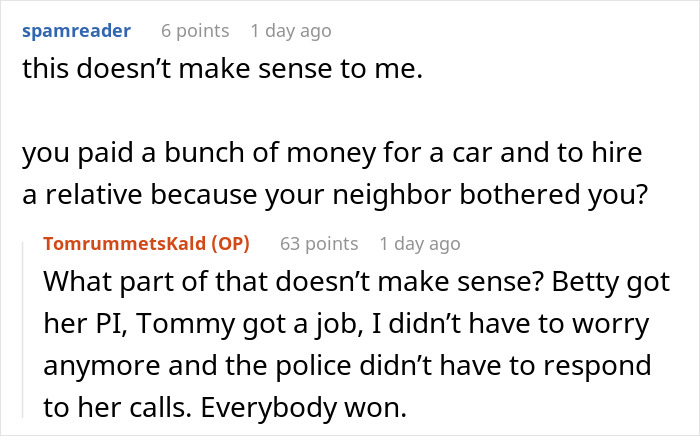 Toxic Neighbor Threatens To Hire A PI On Neighbors’ Kids, Gets To Deal With A Fake Investigator Stalking Her