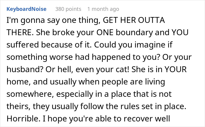 “The One Boundary We Had”: MIL Fails To Keep Her Dog Downstairs, DIL Ends Up In A Wheelchair