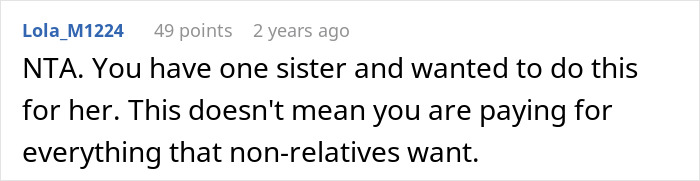 Guy Refuses To Fund Stepsister’s Wedding, Calls Out Mom’s Choices When She Protests