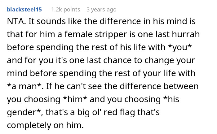 “Wouldn’t Explain How”: Man Upset His Fiancée Wants A Female Stripper At Her Bachelorette