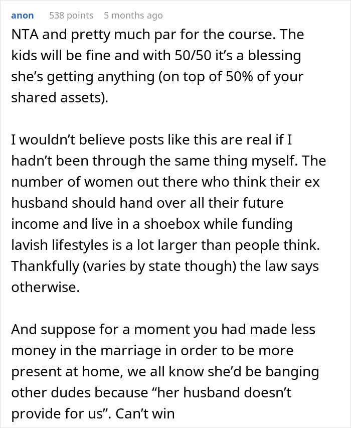 "AITA For Working Less After My Divorce Even Though It Means My Ex Gets Less Child Support?"