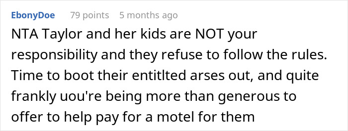 Sister Kicks Out Brother And His Family After They Refuse To Follow Her House Rules