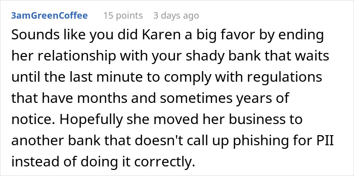 “Cancel”: Karen’s Outburst Gets Her Credit Card Shut Down In Seconds