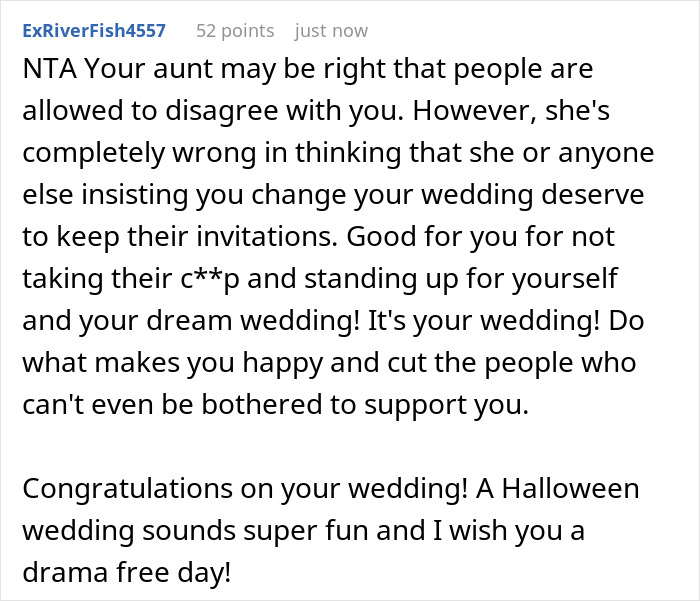 25 Guests Start Complaining Over This Bride's Halloween Wedding Theme, She Cancels Their Invites