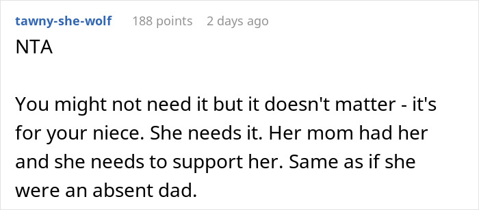 "I Don't Want To Let It Go": Guy Won't Change His Mind Over Child Support From Sister For Her Kid